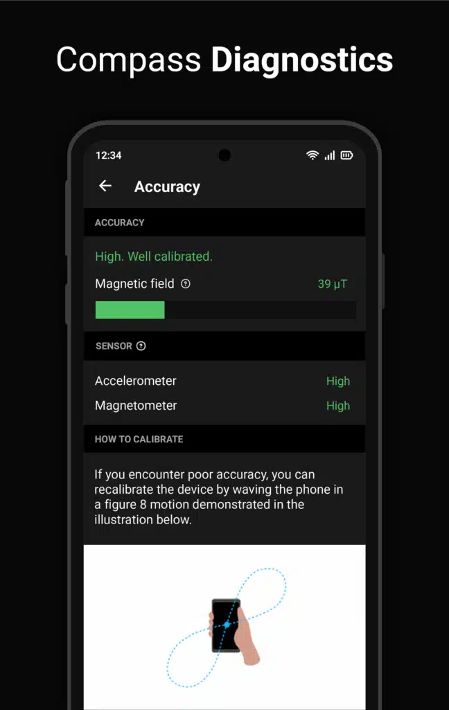 تحميل برنامج Digital Compass أداة ملاحة احترافية
