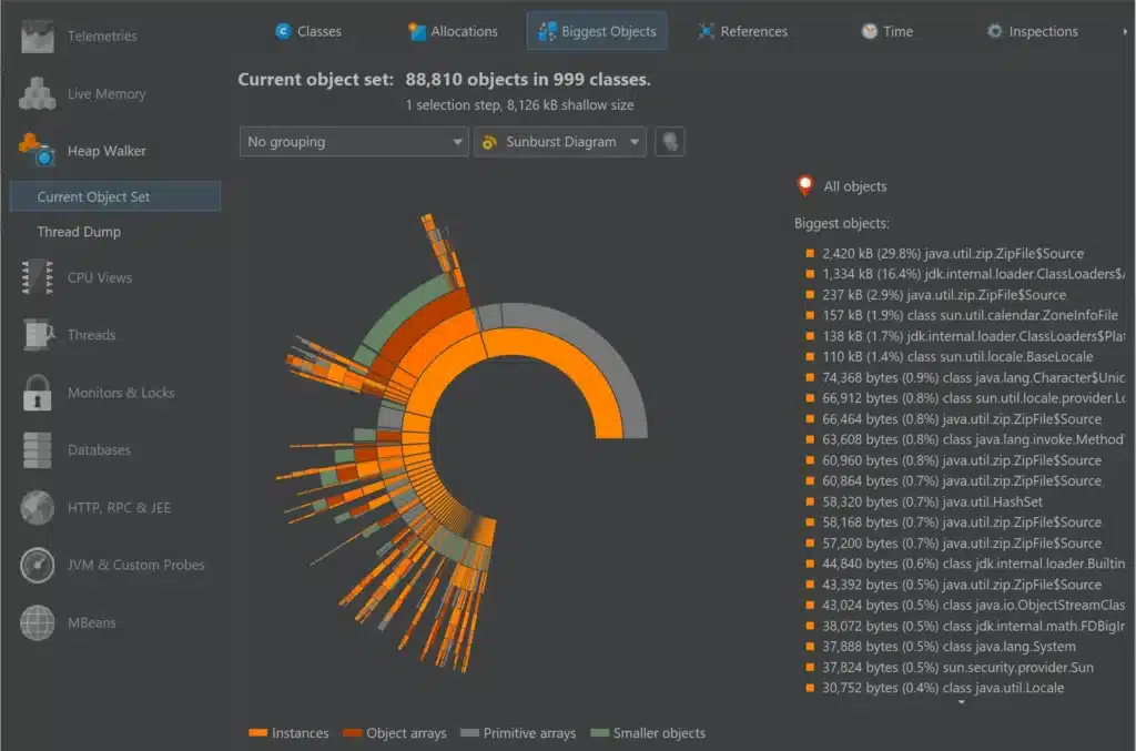 تحميل برنامج EJ Technologies JProfiler لتحليل أداء تطبيقات جافا