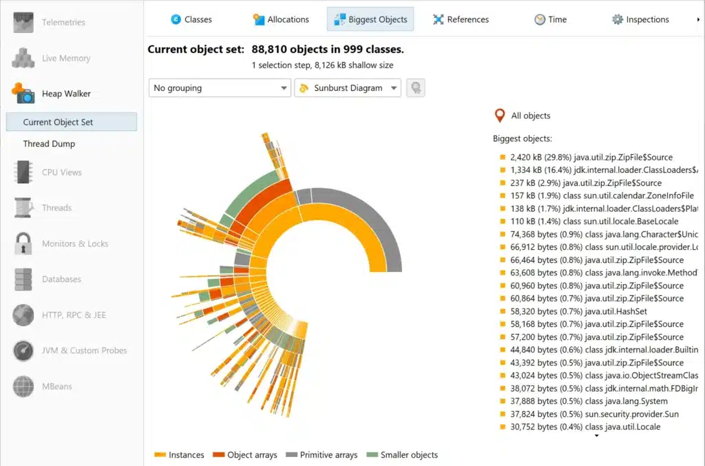 تحميل برنامج EJ Technologies JProfiler لتحليل أداء تطبيقات جافا
