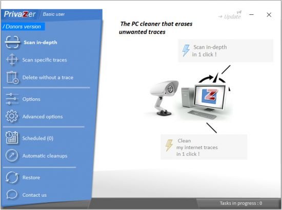 تحميل برنامج Goversoft Privazer لتنظيف أجهزة الكمبيوتر بشكل عميق