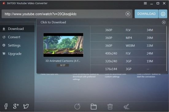 تحميل برنامج ImTOO YouTube Video Converter لتنزيل مقاطع الفيديو من يوتيوب