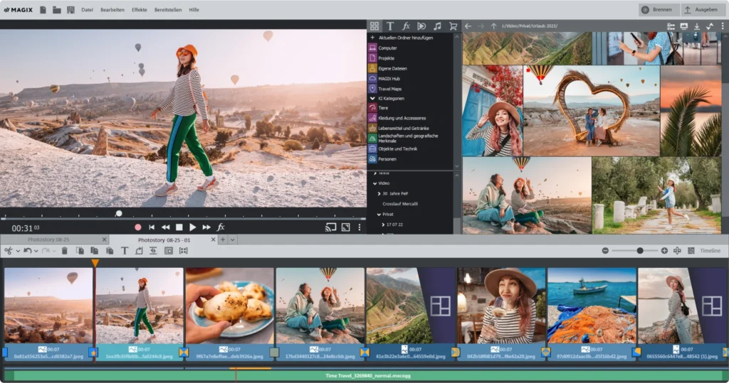 تحميل برنامج MAGIX Photostory 2026 Deluxe لإنشاء عروض تقديمية