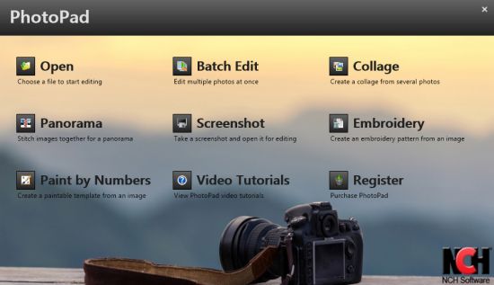 تحميل برنامج NCH PhotoPad Professional لتحرير الصور