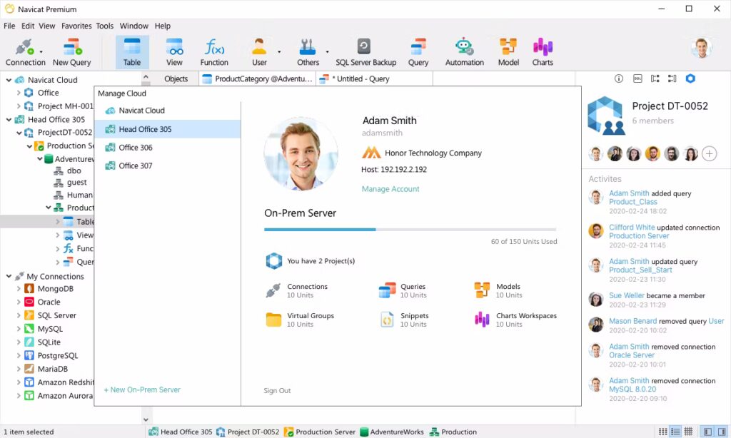 تحميل برنامج Navicat Premium Enterprise لإدارة قواعد بيانات