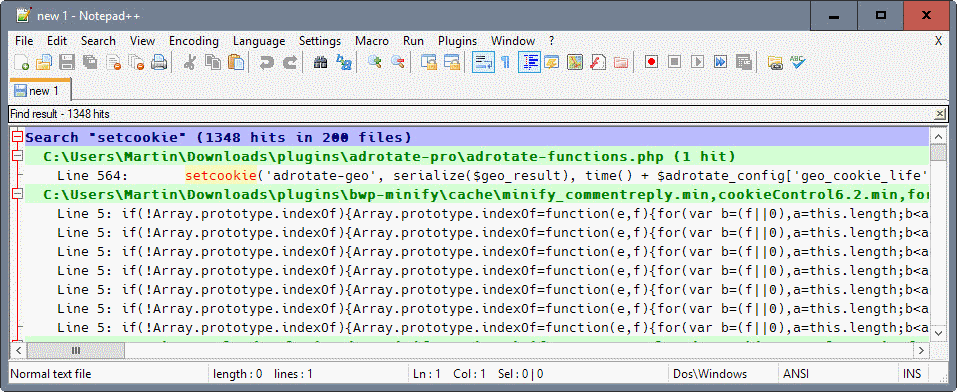 تحميل برنامج Notepad++ لتحرير نصوص و التدوين