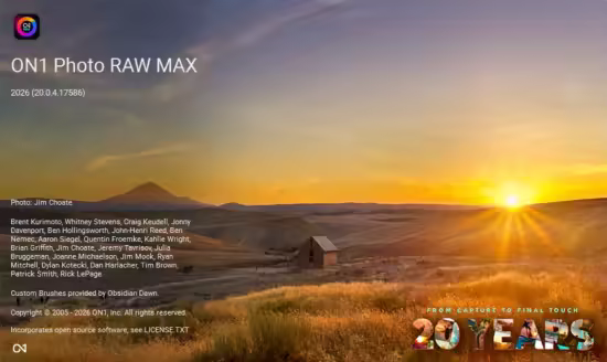 تحميل برنامج ON1 Photo RAW MAX لتحرير ومعالجة صور RAW