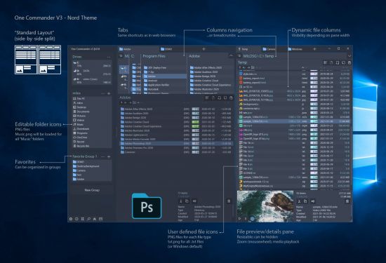 تحميل برنامج OneCommander Pro لإدارة الملفات