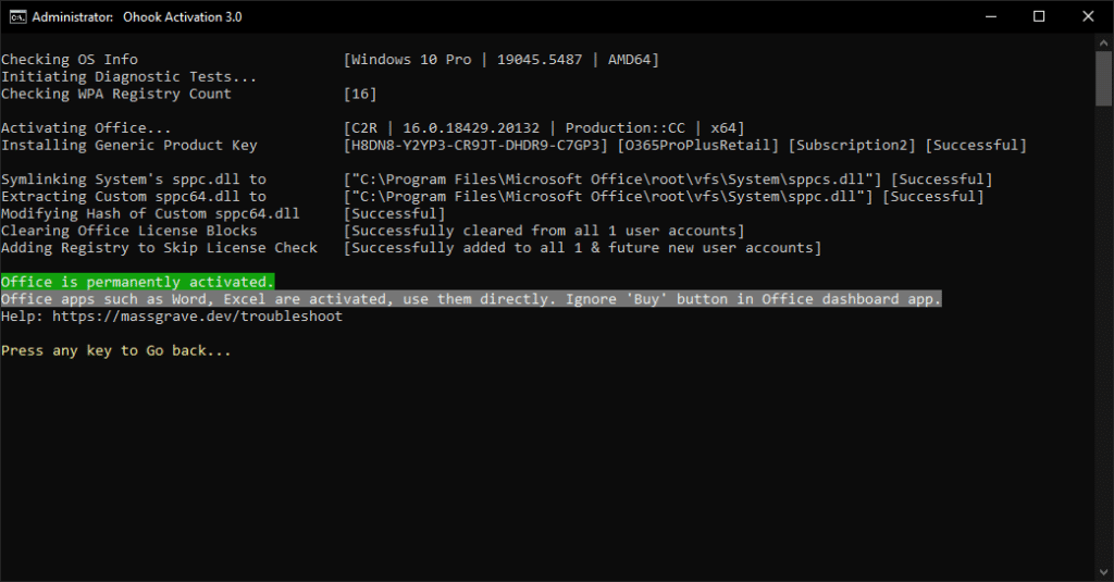 تحميل برنامج PMAS - PowerShell Multi Activation System لنشيط تراخيص أنظمة التشغيل