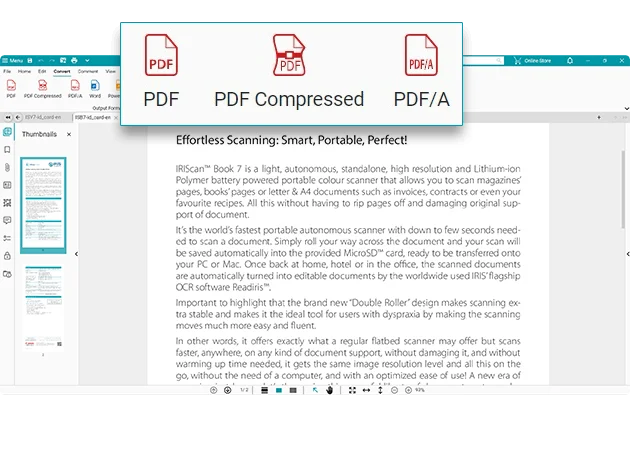 تحميل برنامج Readiris PDF لإدارة المستندات الرقمية والورقية