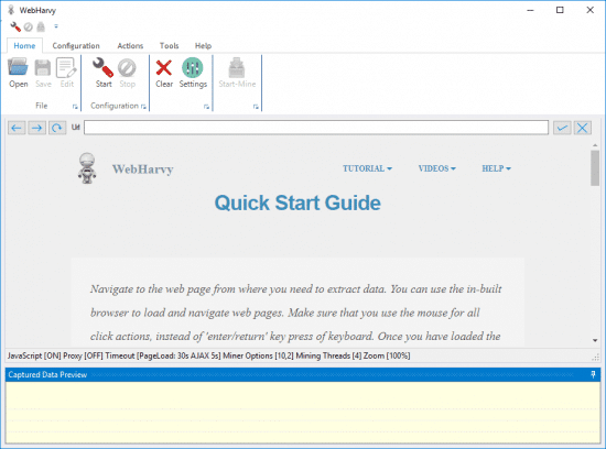 تحميل برنامج SysNucleus WebHarvy لاستخلاص البيانات من الويب