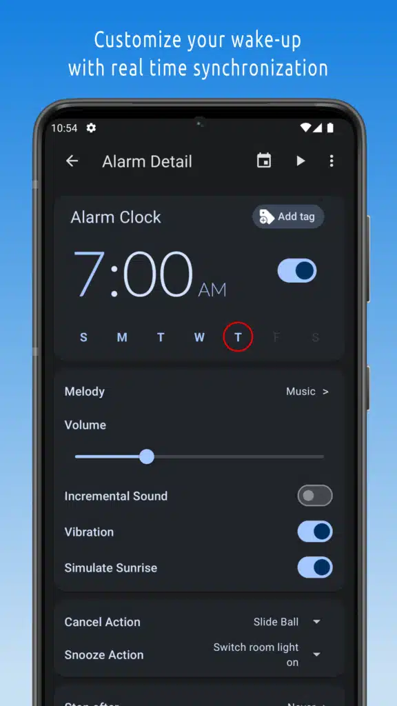 تحميل برنامج Turbo Alarm Alarm clock منبة ذكي