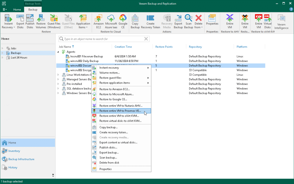 تحميل برنامج Veeam Agent for Windows للنسخ الاحتياطي واستعادة البيانات