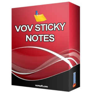 تحميل برنامج VovSoft Sticky Notes لتنظيم وتدوين الملاحظات بشكل ذكي