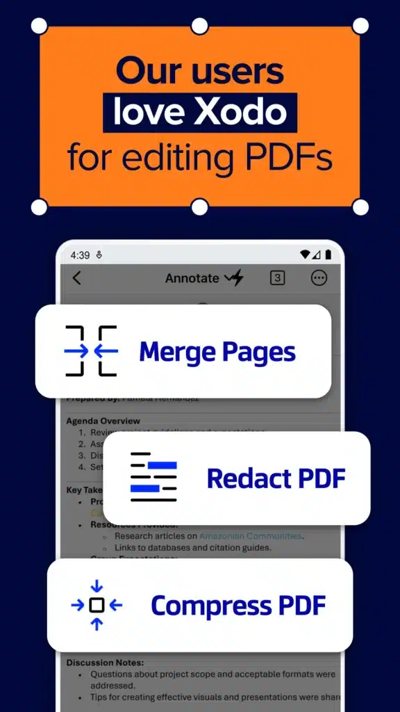 تحميل تطبيق All PDF Editor & Reader Xodo لتحرير و تعديل ملفات ال PDF
