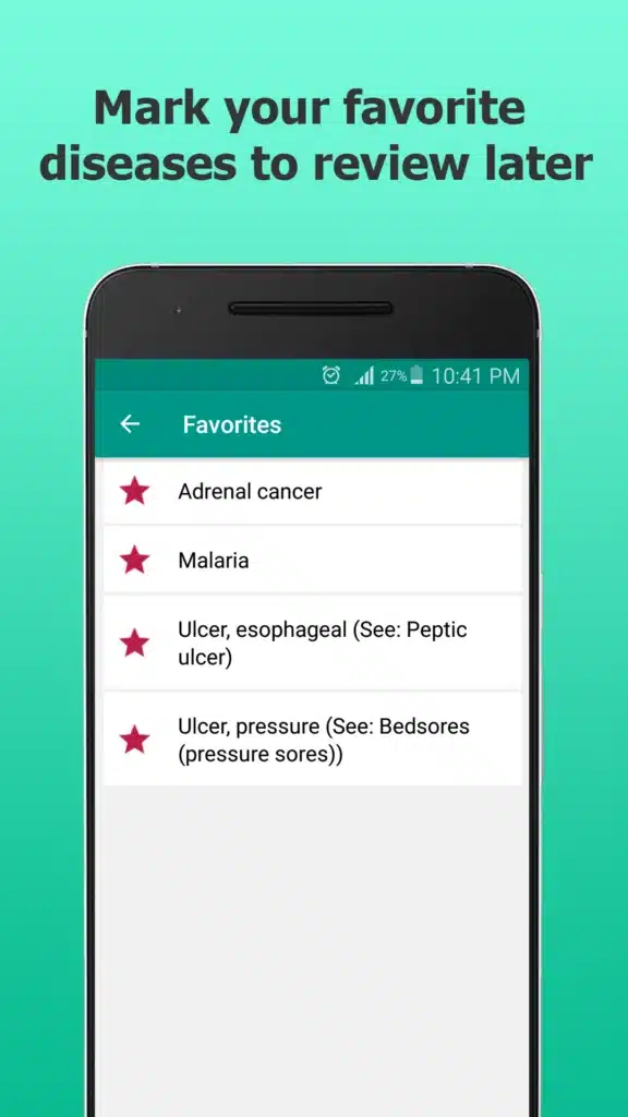 تحميل تطبيق Diseases Dictionary Offline قاموس طبي متكامل