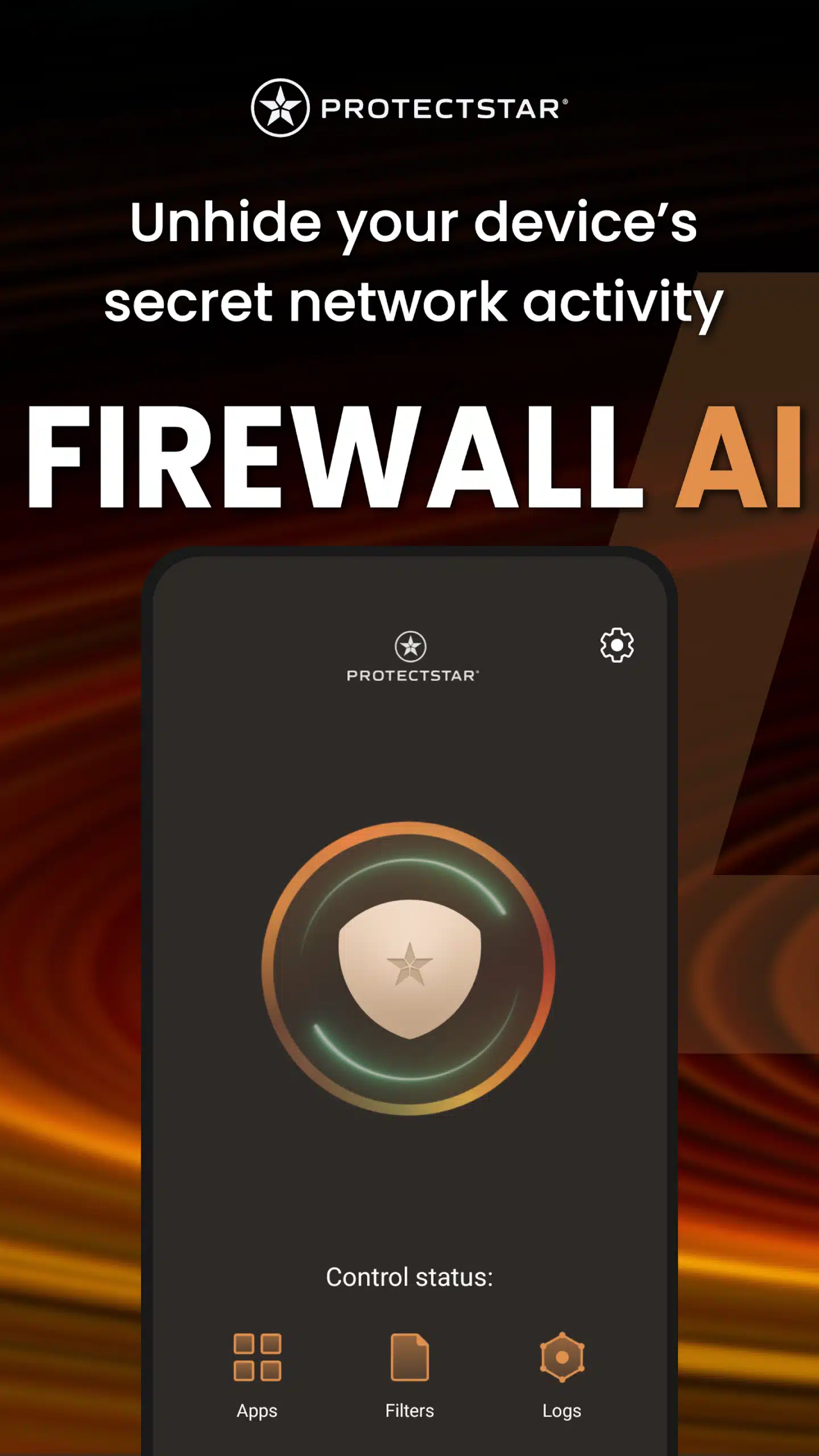 تحميل تطبيق Firewall Security AI - No Root هو جدار الحماية قوي