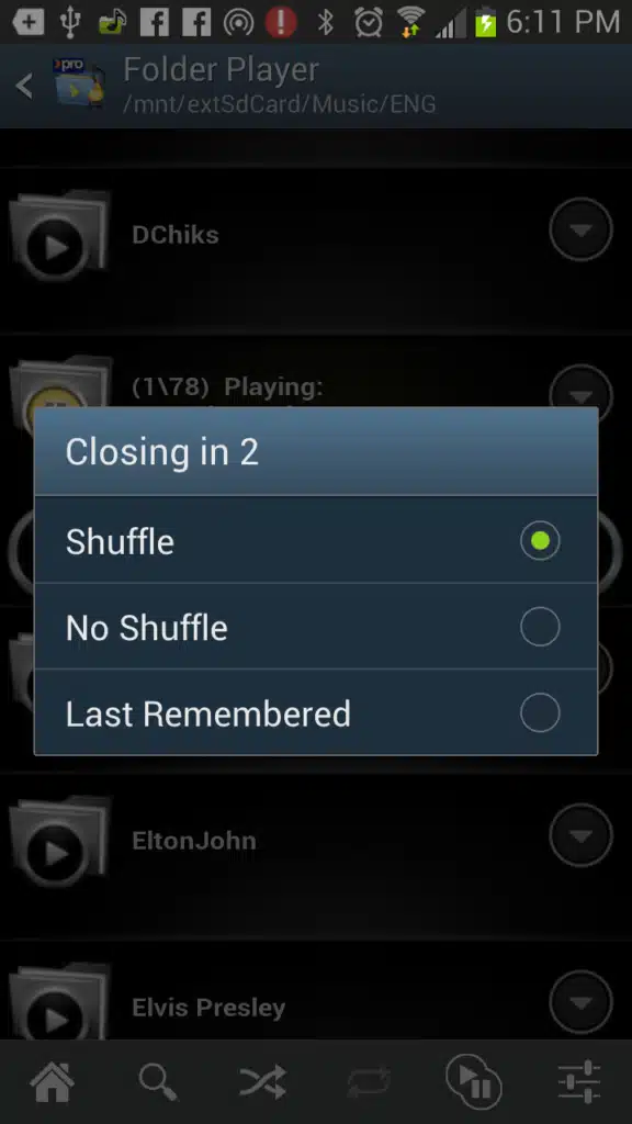 تحميل تطبيق Folder Player Pro مشغل موسيقى احترافي