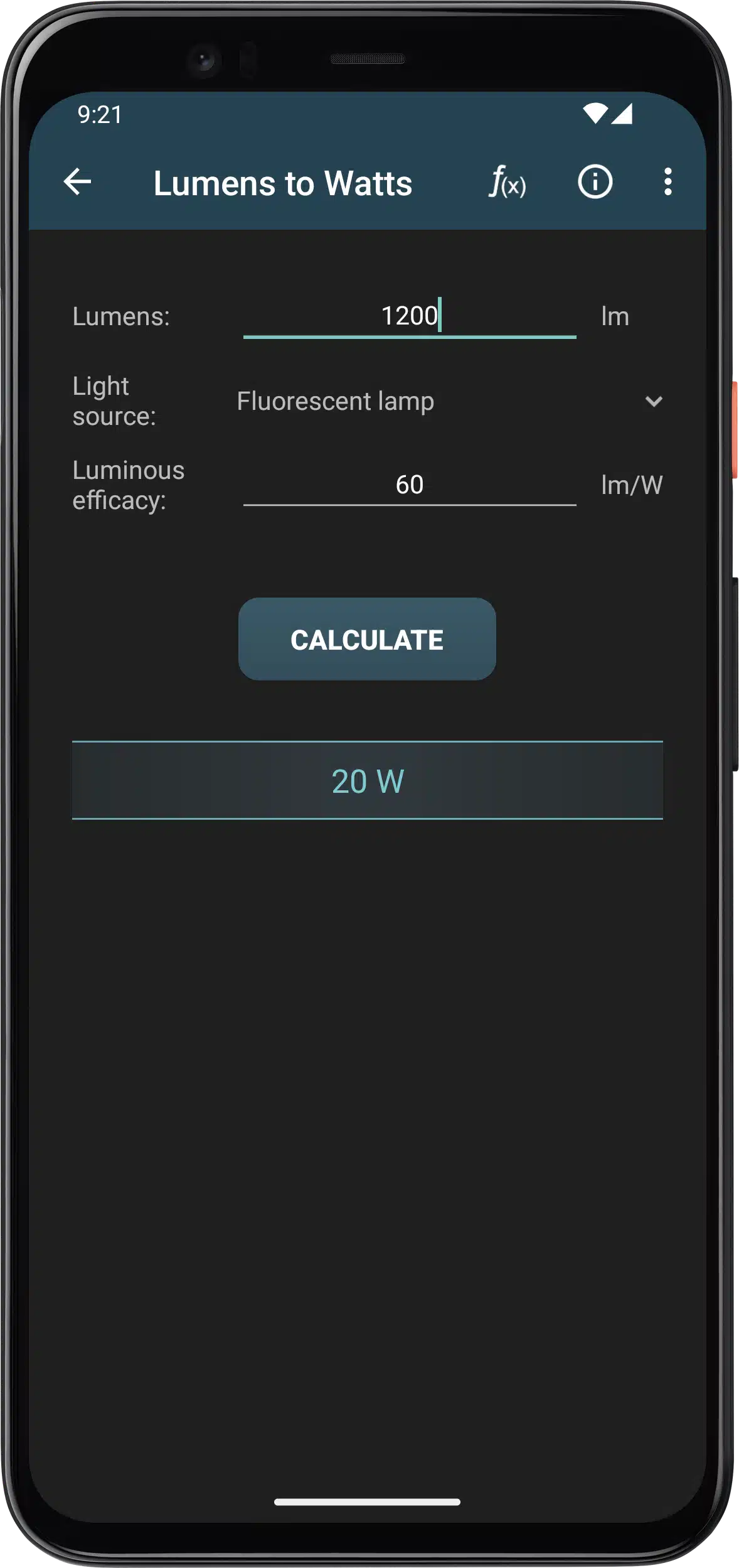 تحميل تطبيق Lighting Calculations لتصميم أنظمة الإضاءة