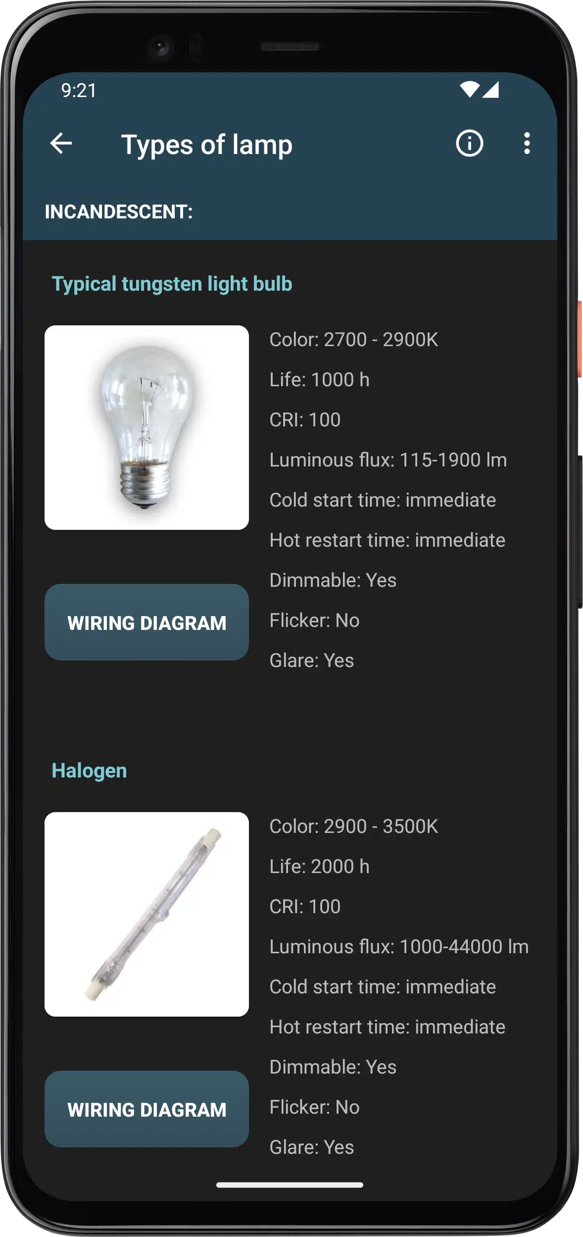 تحميل تطبيق Lighting Calculations لتصميم أنظمة الإضاءة