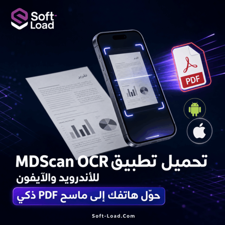 تحميل تطبيق MDScan OCR للأندرويد والآيفون حوّل هاتفك إلى ماسح PDF ذكي