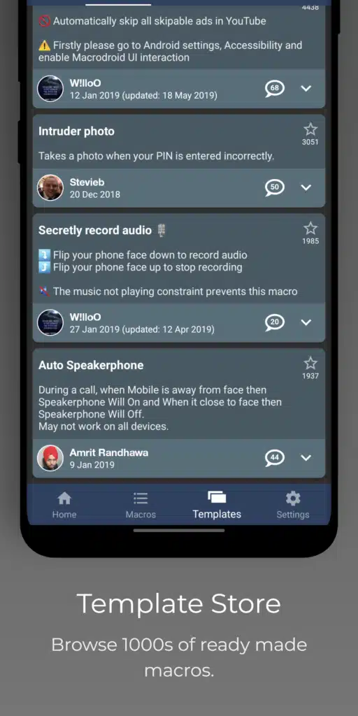 تحميل تطبيق MacroDroid - Device Automation أتمتة المهام والسلوكيات على الجهاز