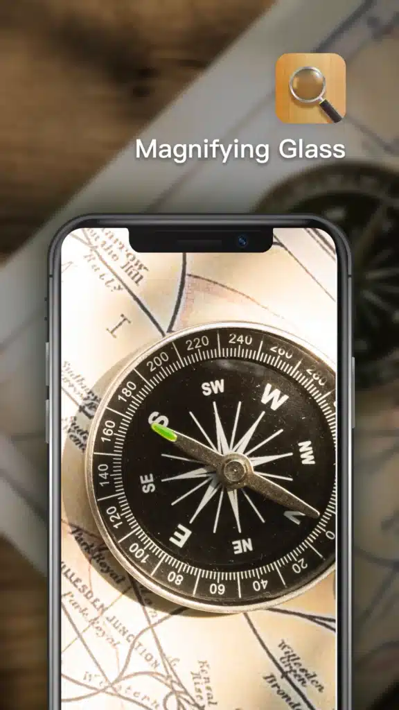 تحميل تطبيق Magnifying Glass لتحويل الهاتف الي عدسة مكبرة