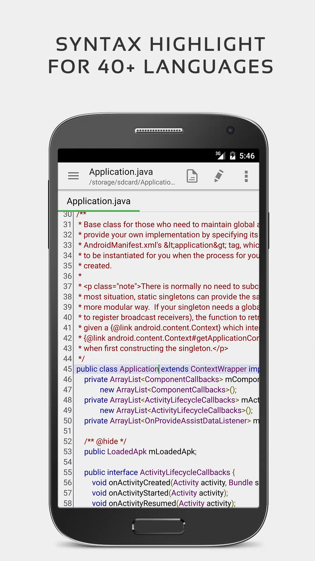 تحميل تطبيق QuickEdit Text Editor Pro لتحرير النصوص والأكواد (4)