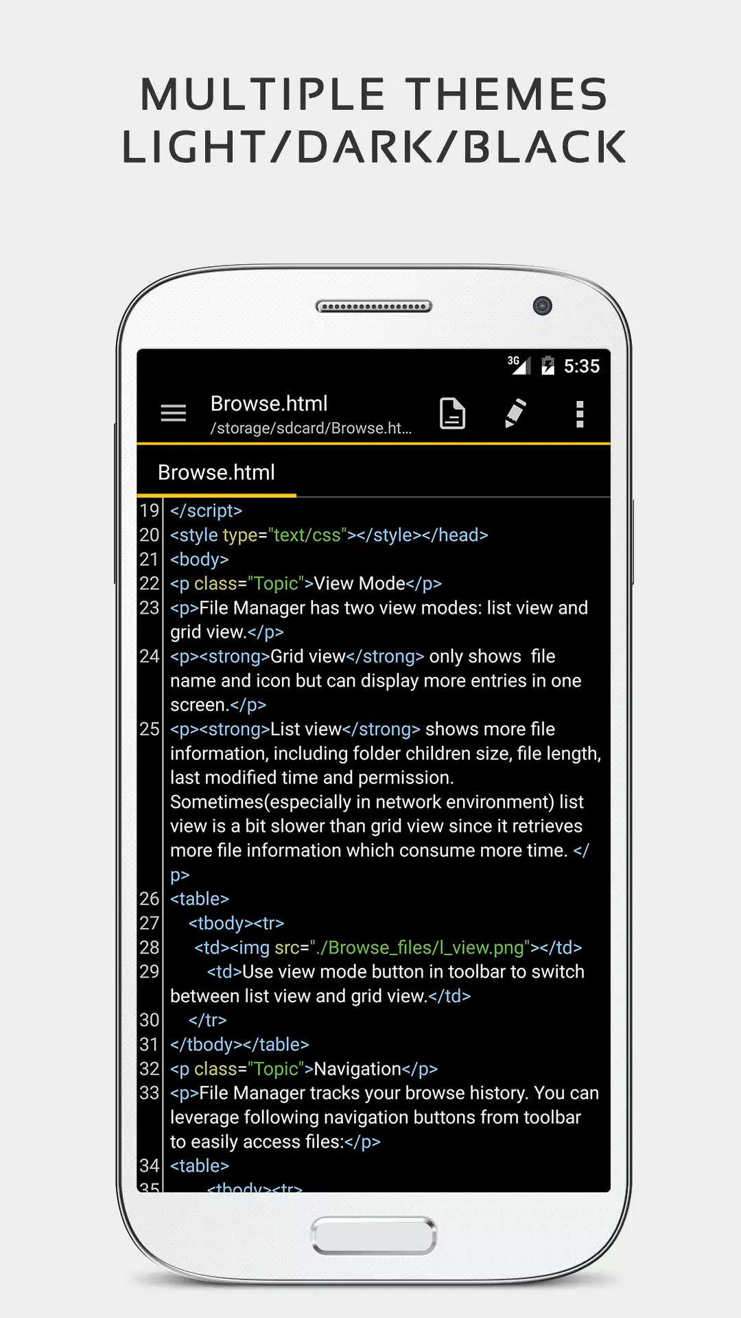 تحميل تطبيق QuickEdit Text Editor Pro لتحرير النصوص والأكواد