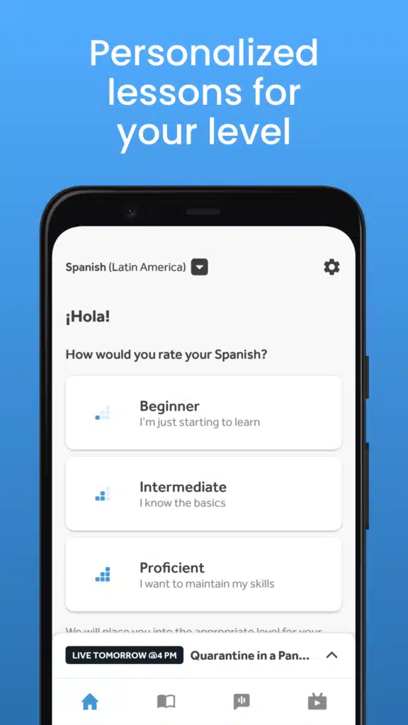 تحميل تطبيق Rosetta Stone Learn Practice لتعليم اللغات