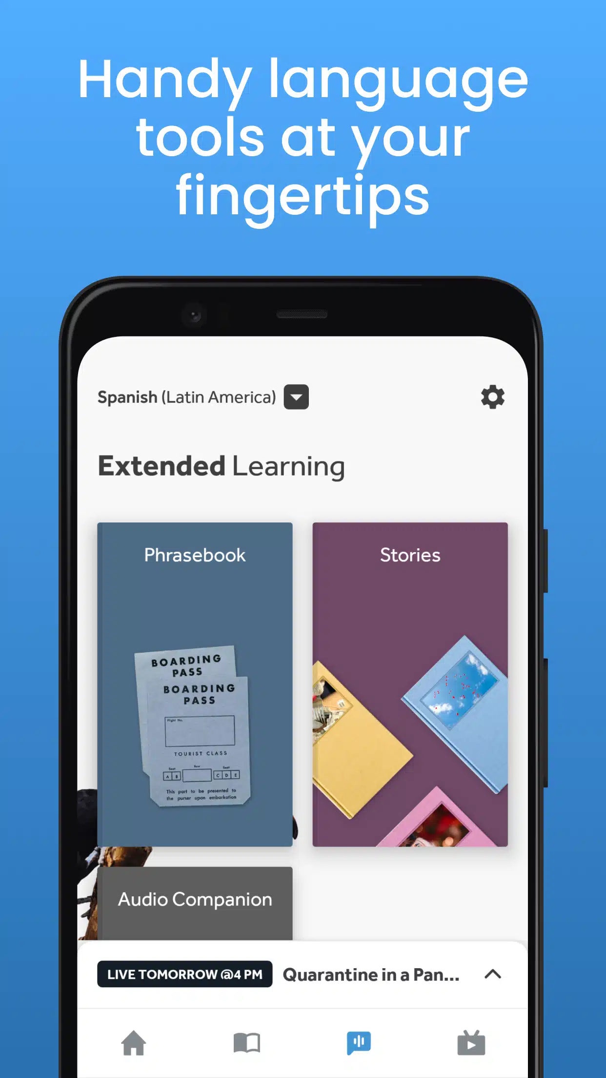 تحميل تطبيق Rosetta Stone Learn Practice لتعليم اللغات
