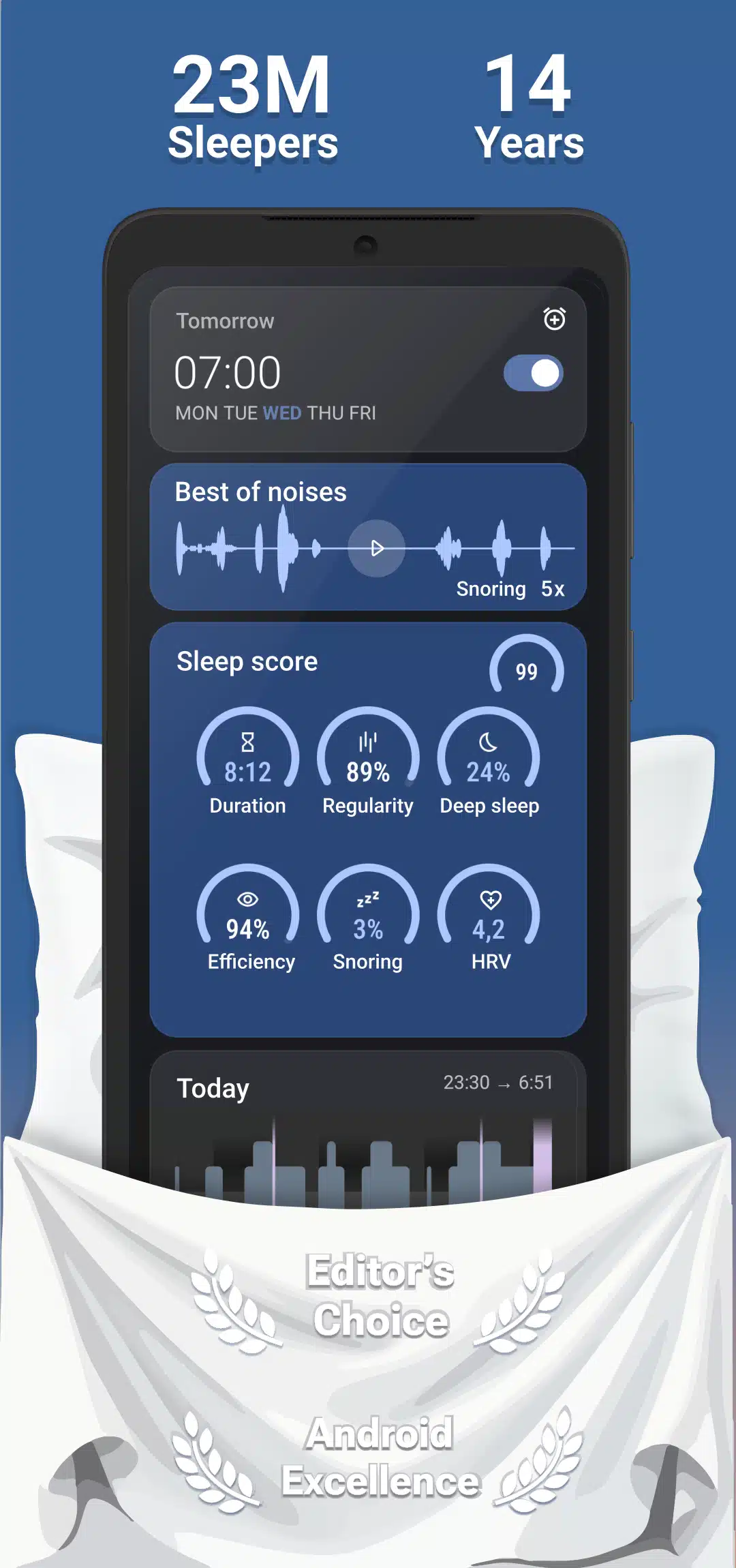 تحميل تطبيق Sleep as Android Smart alarm منبة ذكي للهواتف