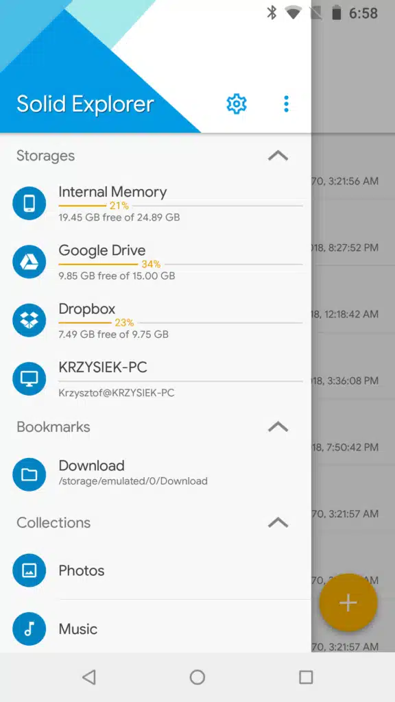تحميل تطبيق Solid Explorer File Manager لإدارة الملفات