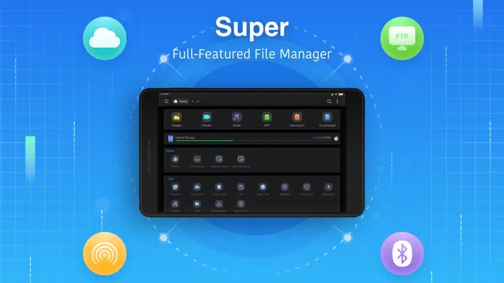 تحميل تطبيق Super File Manager Explorer لإدارة الملفات والمجلدات