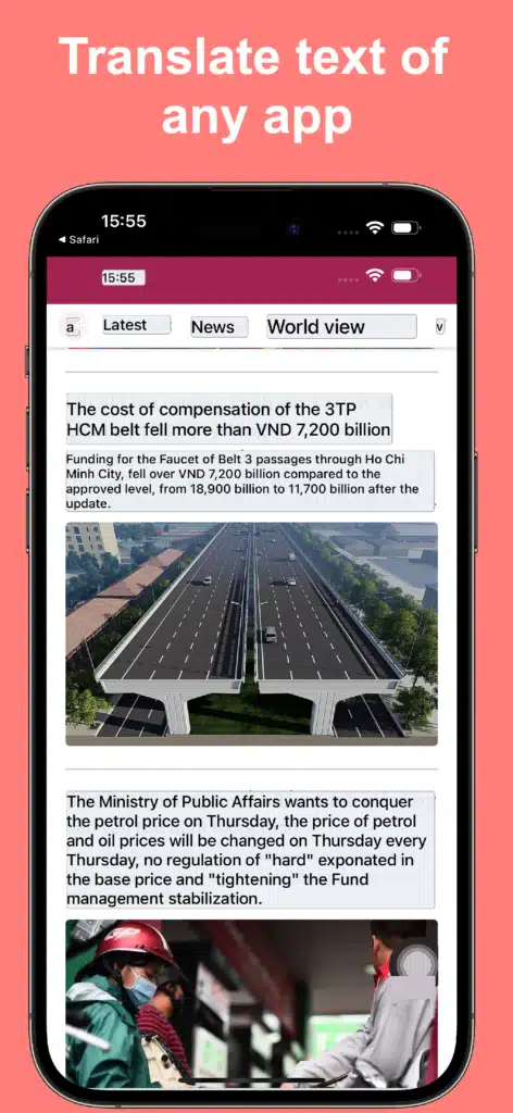 تحميل تطبيق Tap To Translate Screen للترجمة فورية