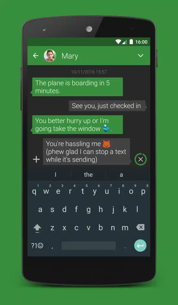 تحميل تطبيق Textra SMS تطبيق الرسائل النصية