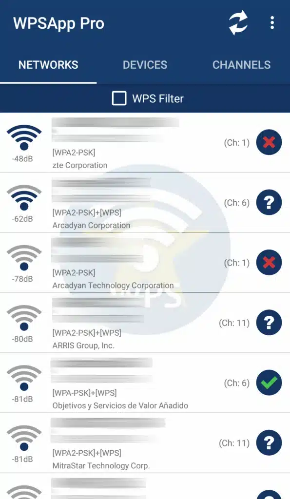 تحميل تطبيق WPSApp Pro لحماية شبكة الواي فاي