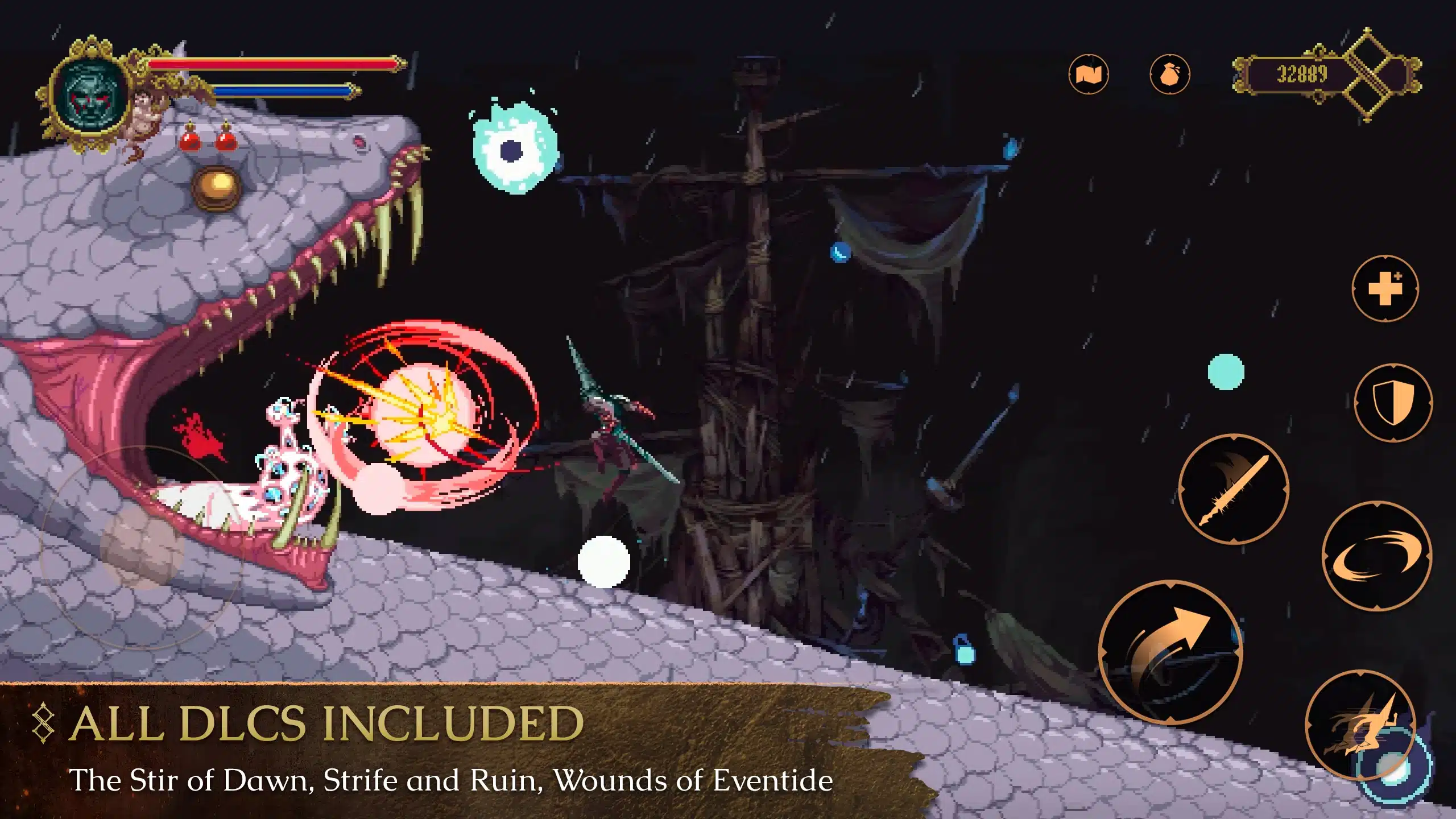 تحميل لعبة blasphemous mod الرعب الدموي