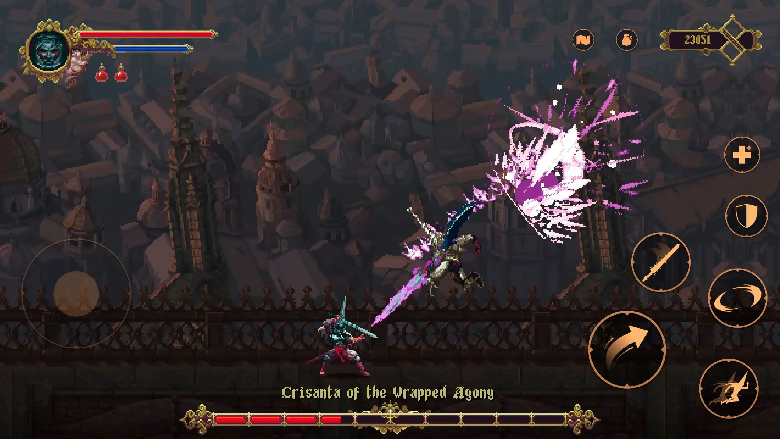 تحميل لعبة blasphemous mod الرعب الدموي