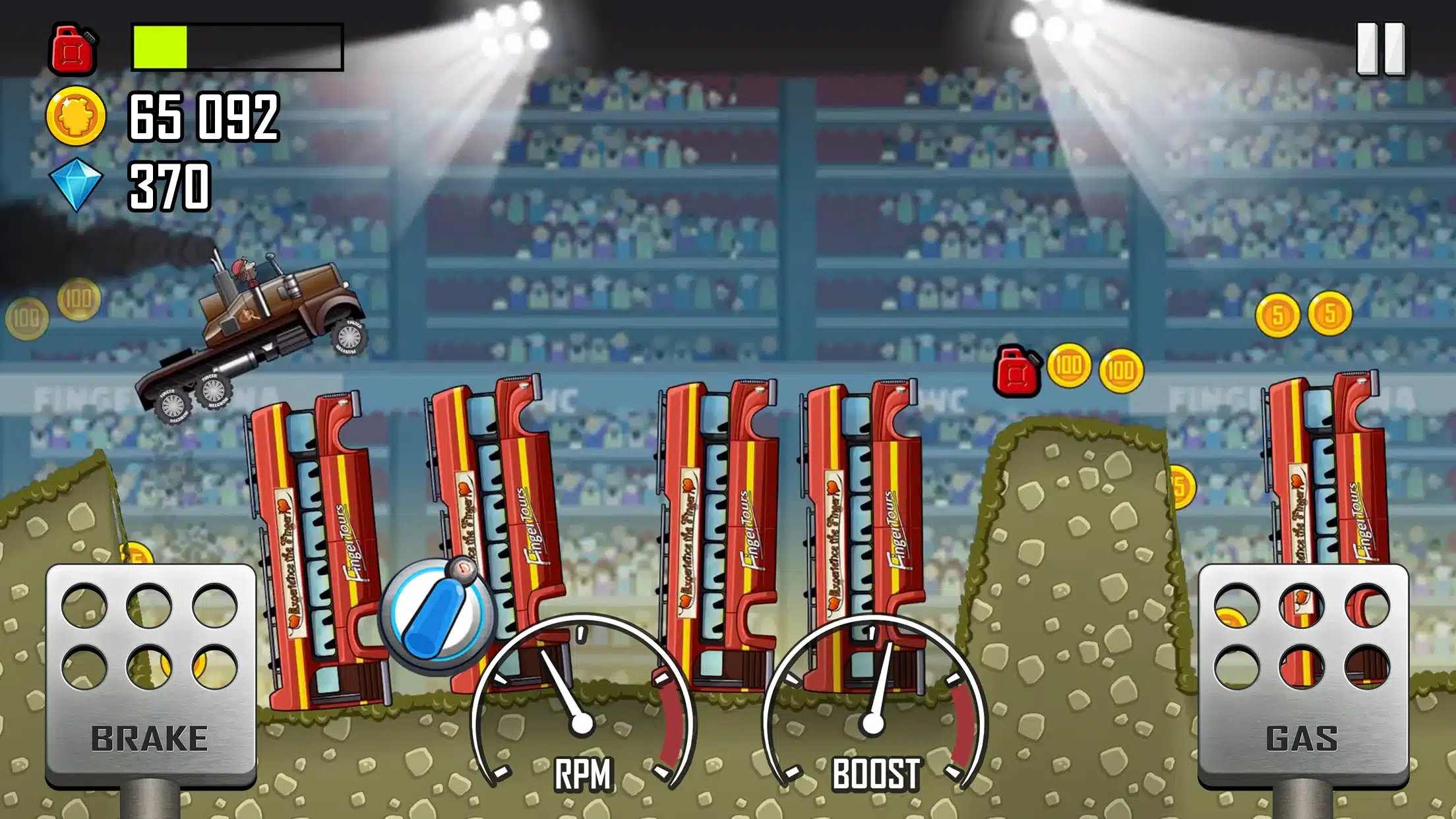 تحميل لعبة hill climb racing mod للألغاز والسرعه