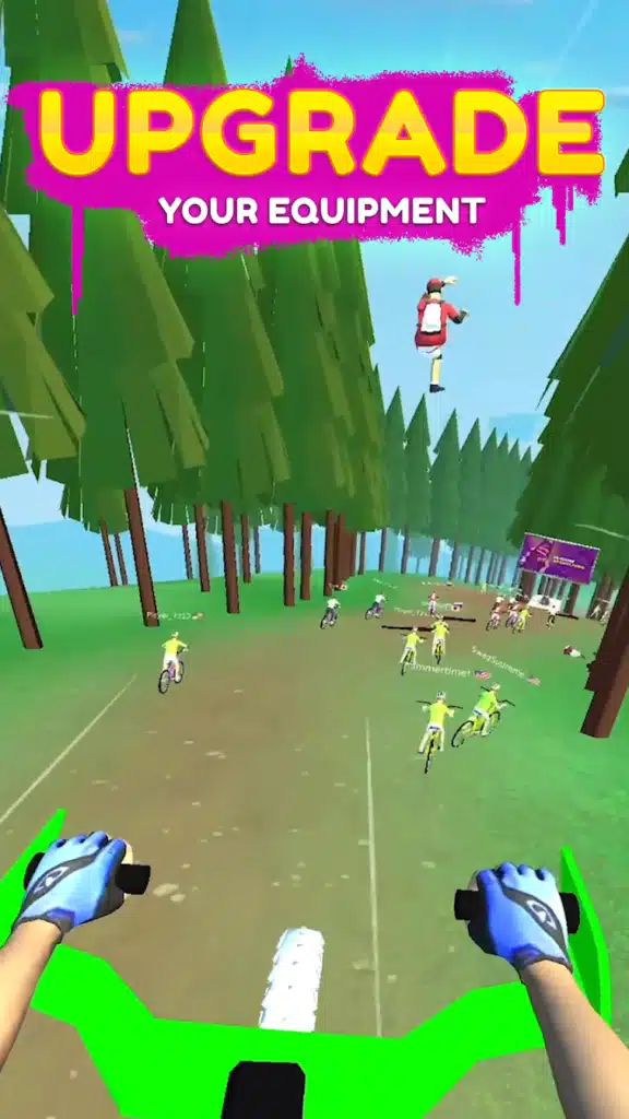 تحميل لعبة riding extreme 3d mod تسلق الجبال بالدرجات