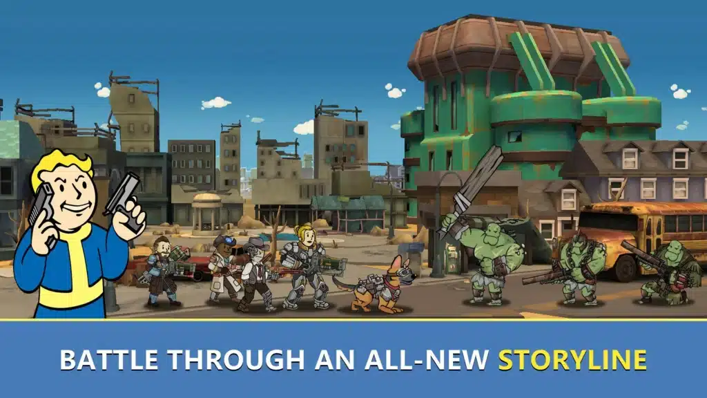تحميل لعبةfallout shelter mod البقاء علي قيد الحياة