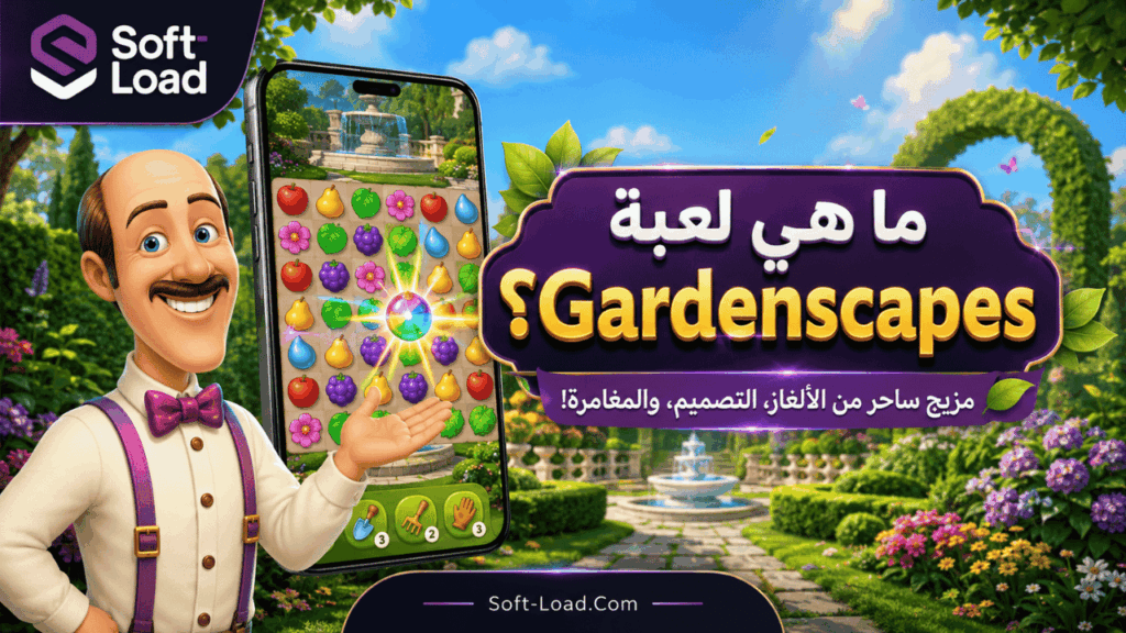 ما هي لعبة Gardenscapes؟