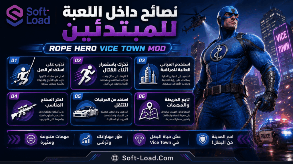 نصائح داخل اللعبة للمبتدئين