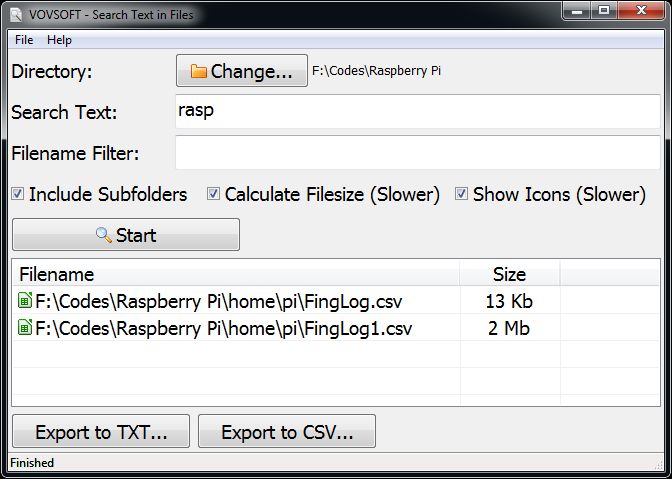 احميل برنامج VovSoft Search Text in Files للبحث السريع والدقيق