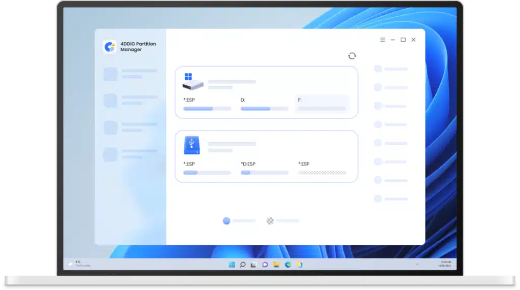 تحميل برنامج 4DDiG Partition Manager لإدارة أقسام القرص الصلب