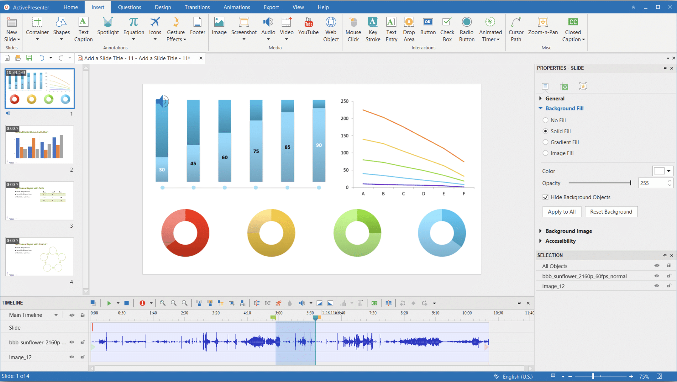 تحميل برنامج ActivePresenter Professional Edition لتصوير الشاشة