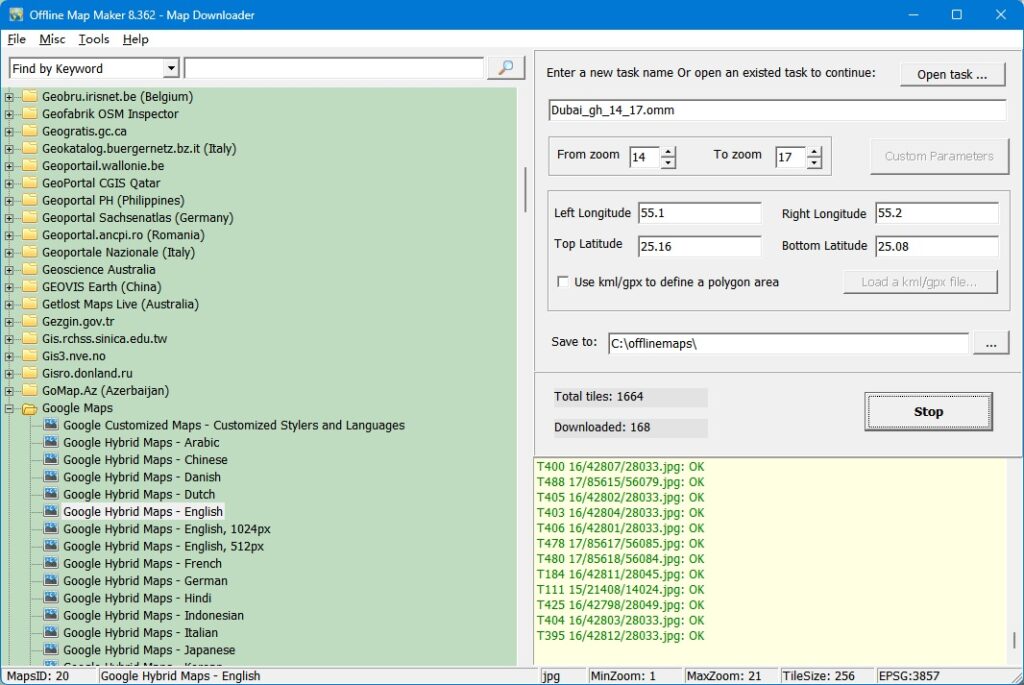 تحميل برنامج AllMapSoft Bing Maps Downloader لتحميل خرائط Bing