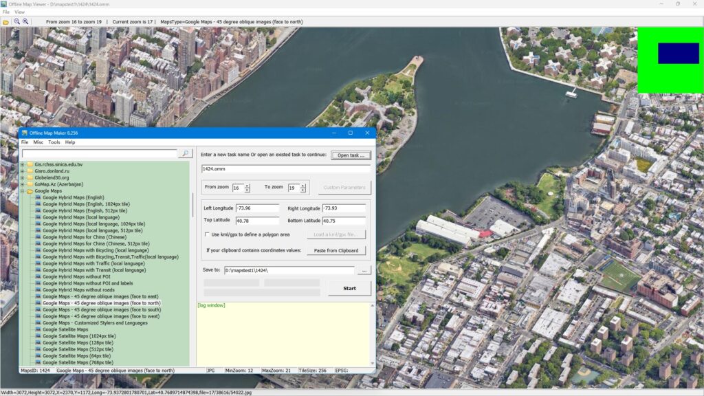 تحميل برنامج AllMapSoft OpenstreetMap Downloader لتنزيل صور خرائط OpenStreetMap