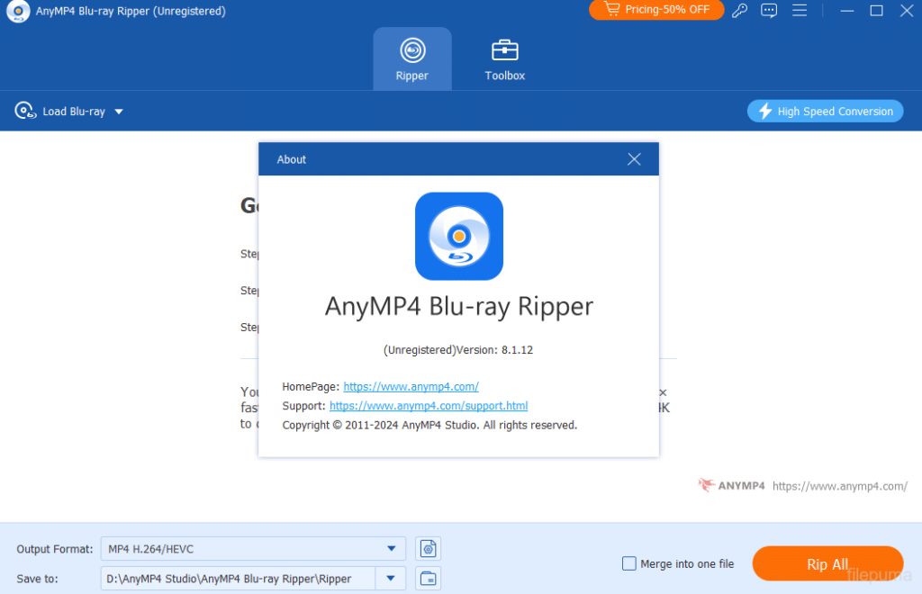 تحميل برنامج AnyMP4 Blu-ray Ripper لنسخ وتحويل أقراص Blu-ray
