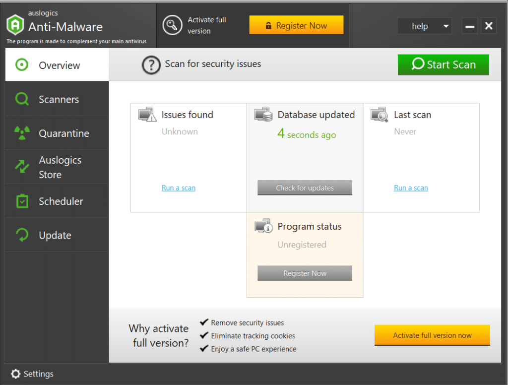 تحميل برنامج Auslogics Anti-Malware  لحمايتك من الفيروسات الخبيثة